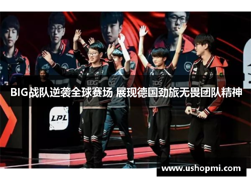 BIG战队逆袭全球赛场 展现德国劲旅无畏团队精神